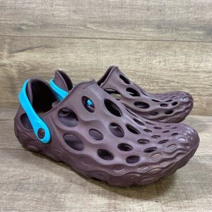 Merrell Hydro Moc Water Shoes Clogs EVA Cushy Traction Purple Womens Size 8